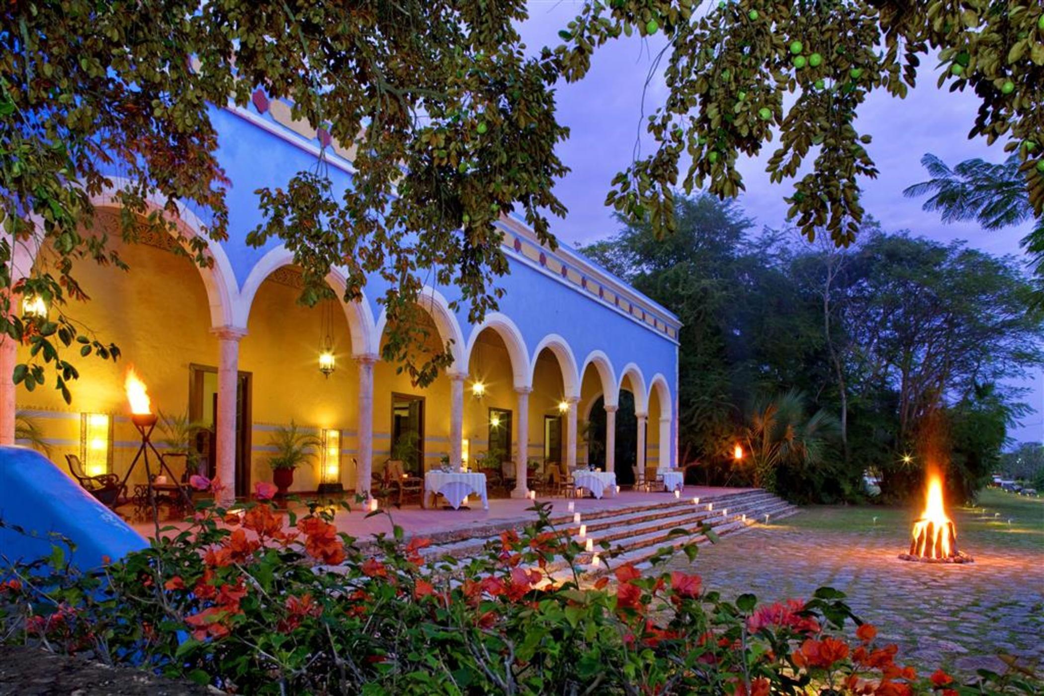 Hotel Hacienda Santa Rosa De Lima Restaurant photo