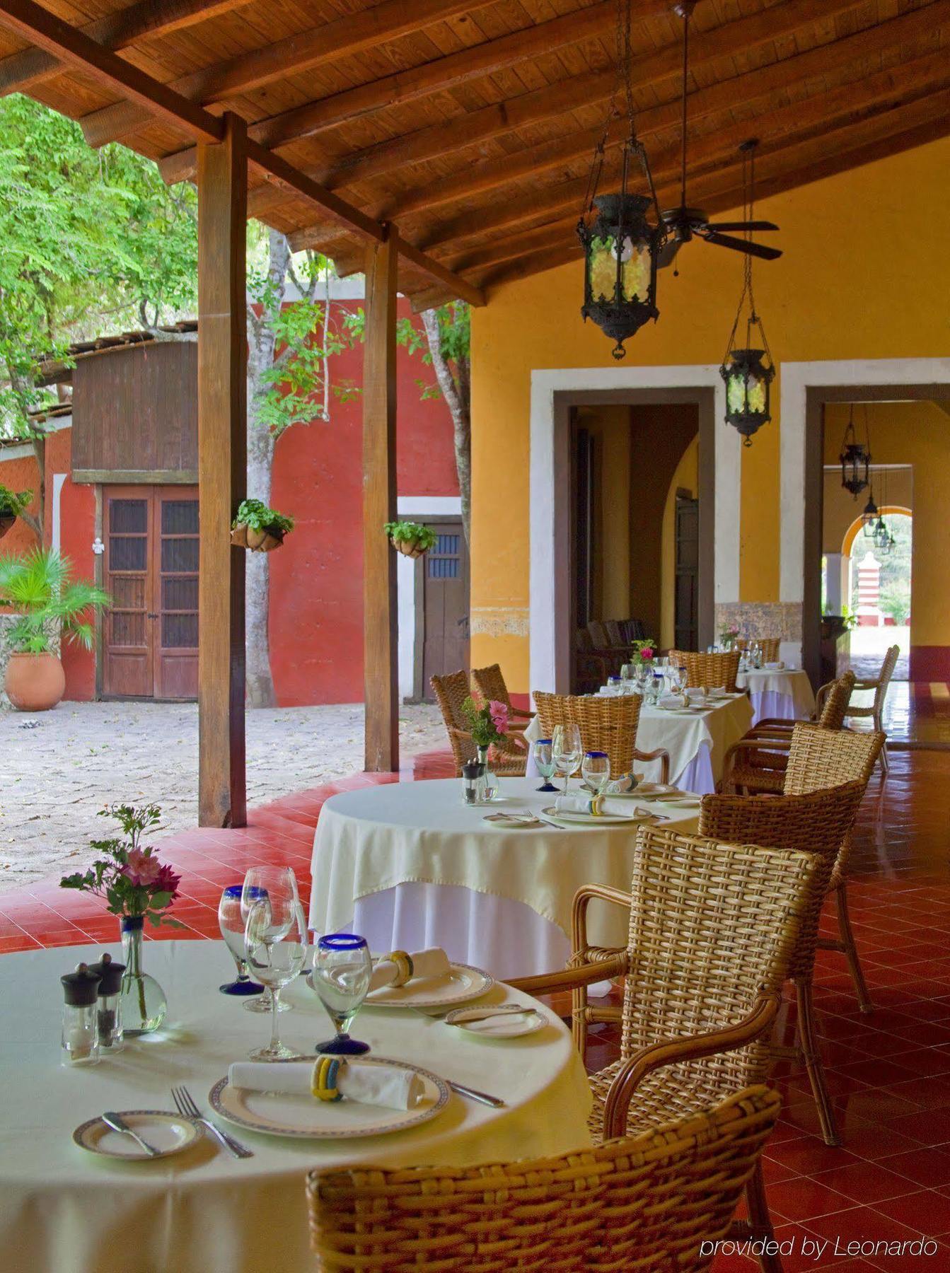 Hotel Hacienda Santa Rosa De Lima Restaurant photo